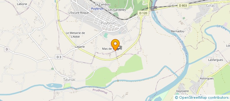 localisation de l'entreprise MADAME NADIA LAVILLE  ESTAL