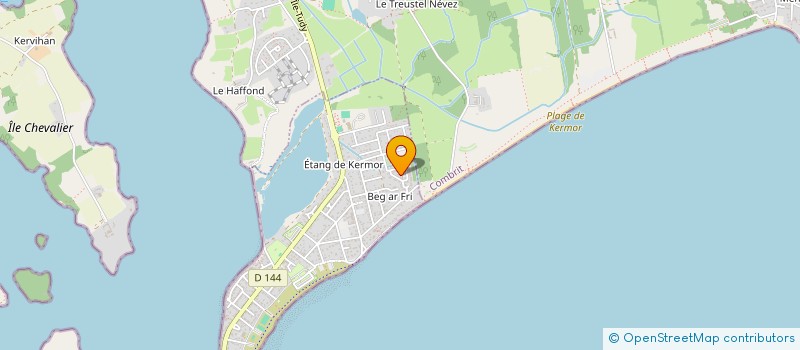 localisation de l'entreprise MADAME NADIA LE GOUSSE  ILE-TUDY