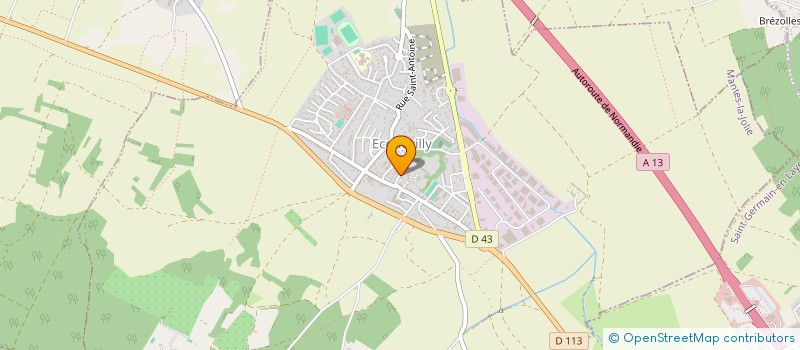 localisation de l'entreprise MADAME NADIA LE MEUR  ECQUEVILLY