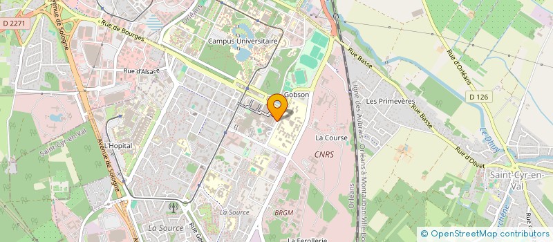 localisation de l'entreprise MADAME NADIA LEBNI à ORLEANS