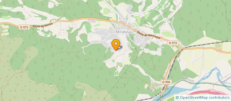 localisation de l'entreprise MADAME NADIA LEROY  MIRABEAU