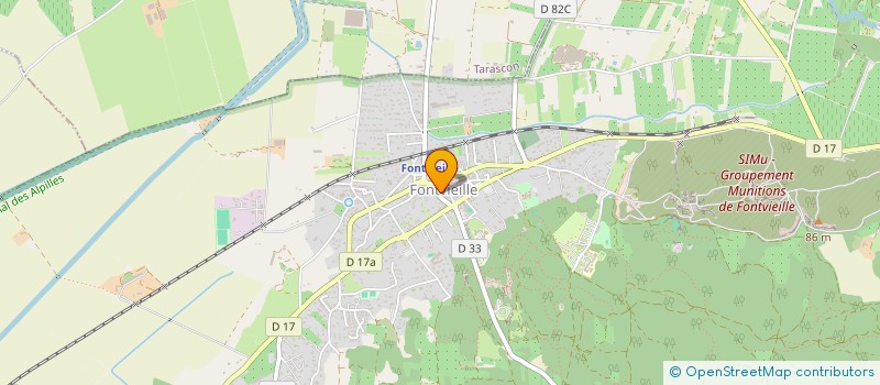 localisation de l'entreprise MADAME NADIA LOFFREDO  FONTVIEILLE