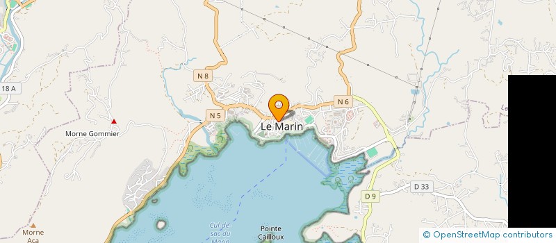 localisation de l'entreprise MADAME NADIA LOPEZ à LE MARIN
