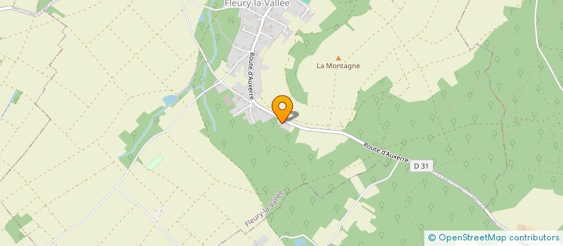 localisation de l'entreprise MADAME NADIA LOUBERT  FLEURY-LA-VALLEE