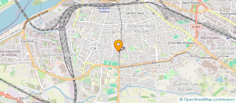 localisation de l'entreprise MADAME NADIA MAHREZ à AVIGNON