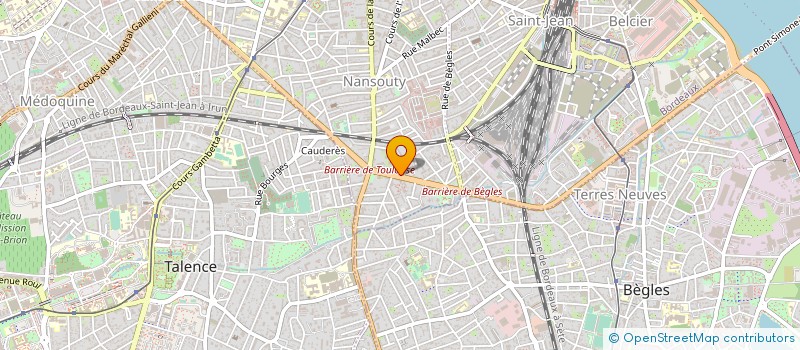 localisation de l'entreprise MADAME NADIA MALFOY à BORDEAUX