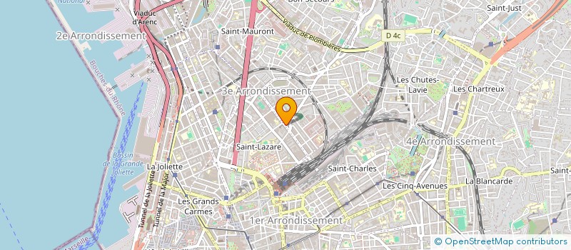 localisation de l'entreprise MADAME NADIA MANSOURI à MARSEILLE