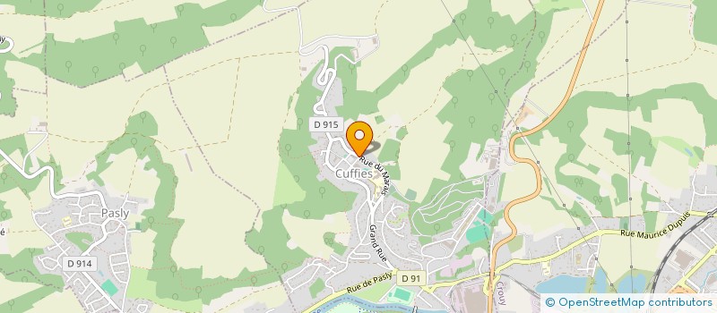 localisation de l'entreprise MADAME NADIA MAROUF  CUFFIES