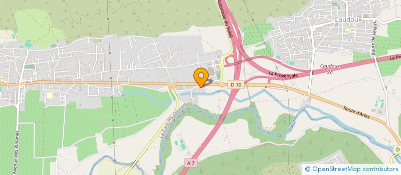 localisation de l'entreprise MADAME NADIA MEDFAI  LA FARE-LES-OLIVIERS