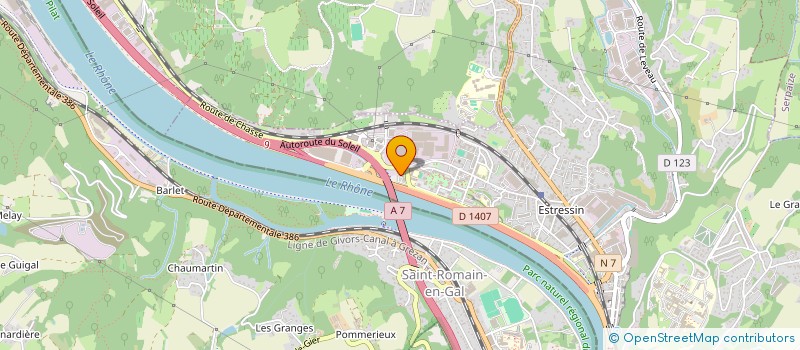 localisation de l'entreprise MADAME NADIA MEKHANCHA à VIENNE