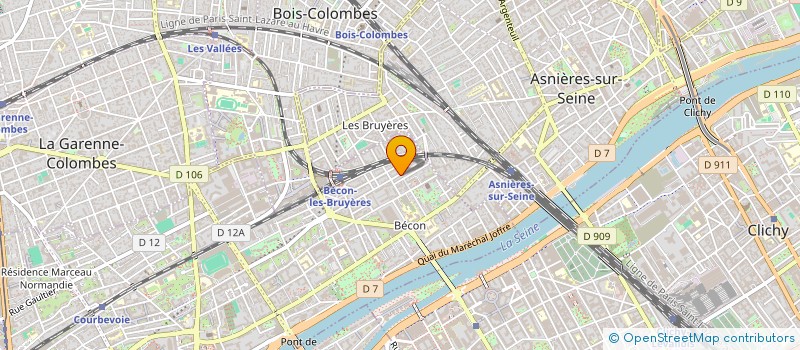 localisation de l'entreprise MADAME NADIA MENIA à COURBEVOIE