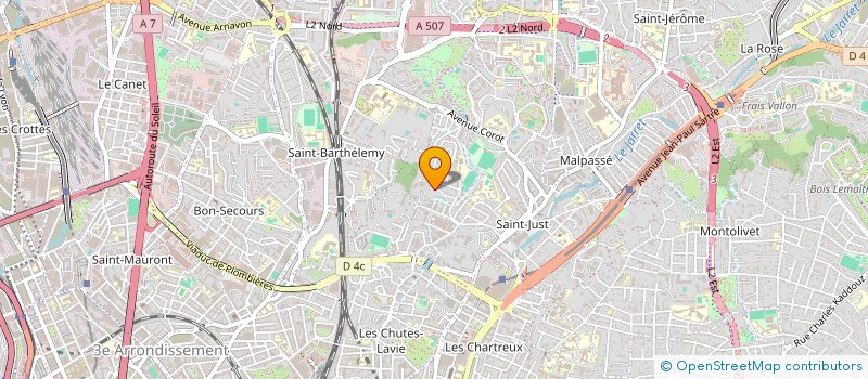 localisation de l'entreprise MADAME NADIA MERAD à MARSEILLE