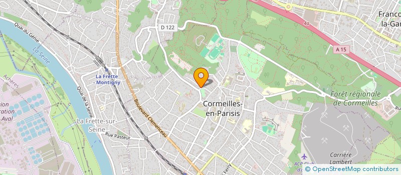 localisation de l'entreprise MADAME NADIA MERZAQ  CORMEILLES EN PARISIS