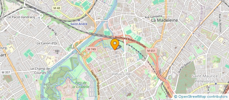 localisation de l'entreprise MADAME NADIA MESSAOUDI à LILLE