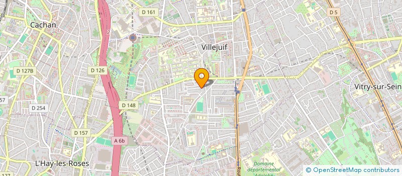 localisation de l'entreprise MADAME NADIA MIMOUNE  VILLEJUIF