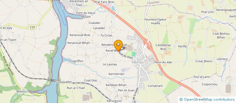 localisation de l'entreprise MADAME NADIA MNARI  HENVIC