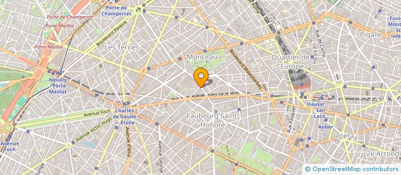 localisation de l'entreprise MADAME NADIA MOUSSIF  PARIS