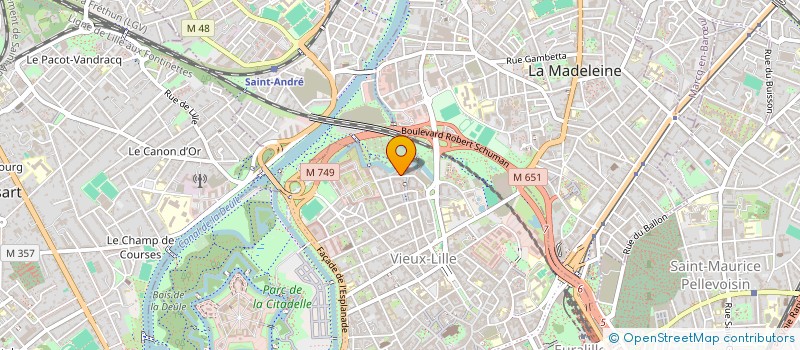 localisation de l'entreprise MADAME NADIA NAILI à LILLE