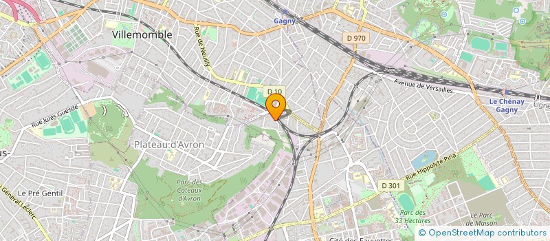localisation de l'entreprise MADAME NADIA NAJAR à NEUILLY-SUR-MARNE