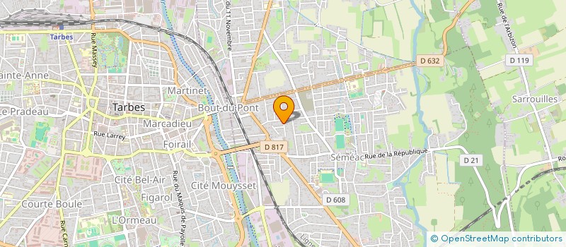 localisation de l'entreprise MADAME NADIA NAKHLA  SEMEAC