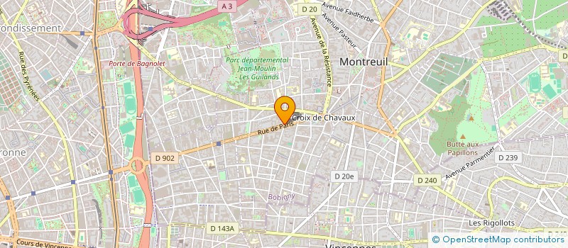 localisation de l'entreprise MADAME NADIA NAKHLE à MONTREUIL