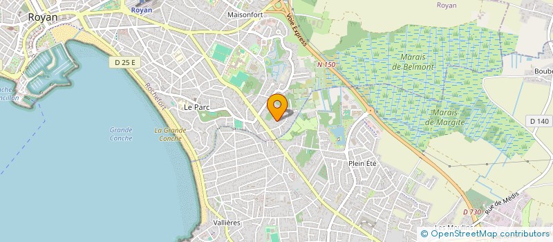 localisation de l'entreprise MADAME NADIA NOUGAREDE  ROYAN