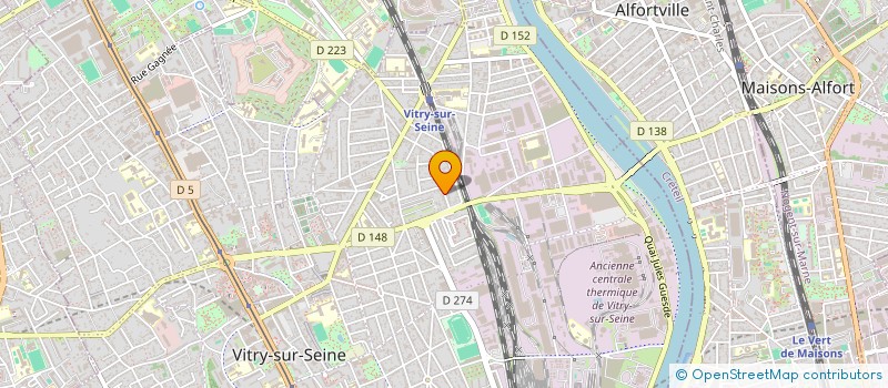 localisation de l'entreprise MADAME NADIA NOUI à VITRY-SUR-SEINE