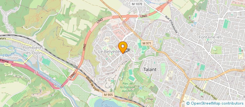 localisation de l'entreprise MADAME NADIA NOUMEN à TALANT