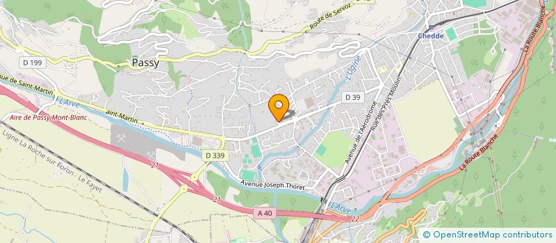 localisation de l'entreprise MADAME NADIA OULDJA  PASSY