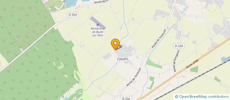 localisation de l'entreprise MADAME NADIA PASGRIMAUD à BUZET-SUR-TARN