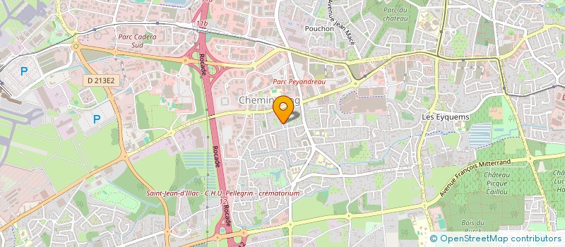 localisation de l'entreprise MADAME NADIA PATILLON  MERIGNAC