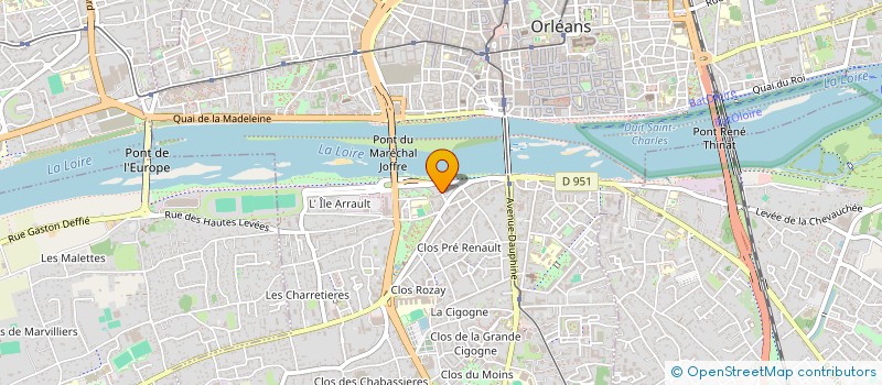 localisation de l'entreprise MADAME NADIA PETAT  ORLEANS