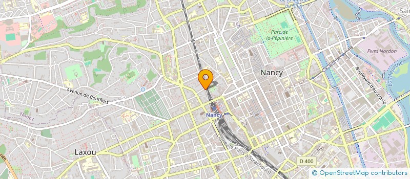 localisation de l'entreprise MADAME NADIA PLEDRAN  NANCY