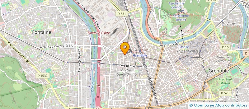 localisation de l'entreprise MADAME NADIA POLLE à GRENOBLE