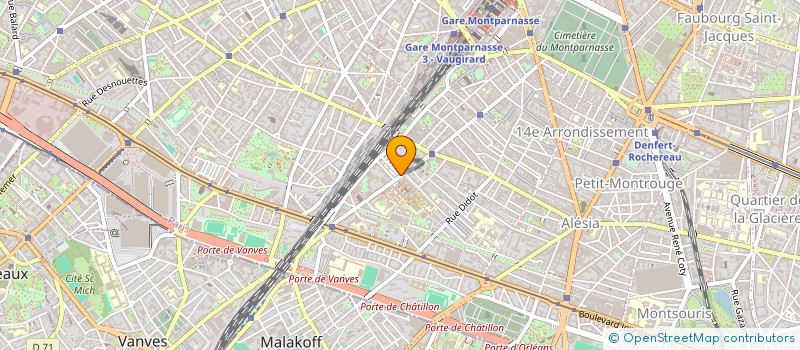 localisation de l'entreprise MADAME NADIA POUVILLE  PARIS