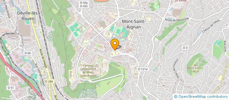 localisation de l'entreprise MADAME NADIA RAMMAOUI  MONT-SAINT-AIGNAN