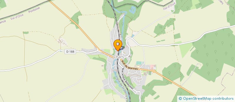 localisation de l'entreprise MADAME NADIA RANOVONA ANDRIAMIFIDY  CHARS