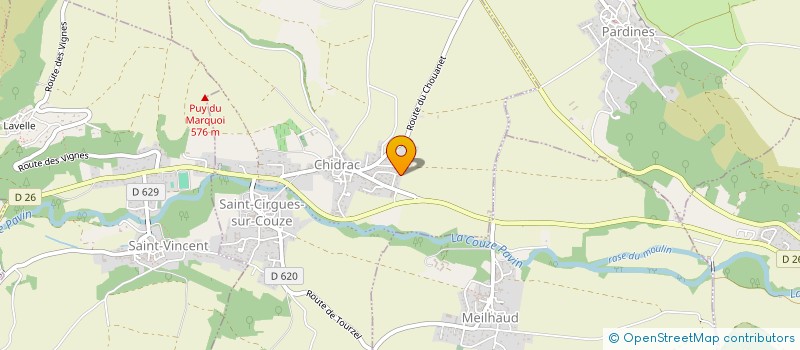 localisation de l'entreprise MADAME NADIA RECOBER  CHIDRAC