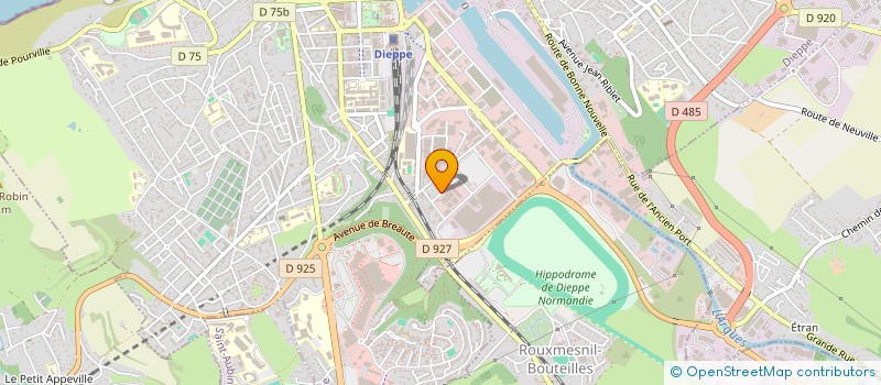 localisation de l'entreprise MADAME NADIA REDOUANI  DIEPPE