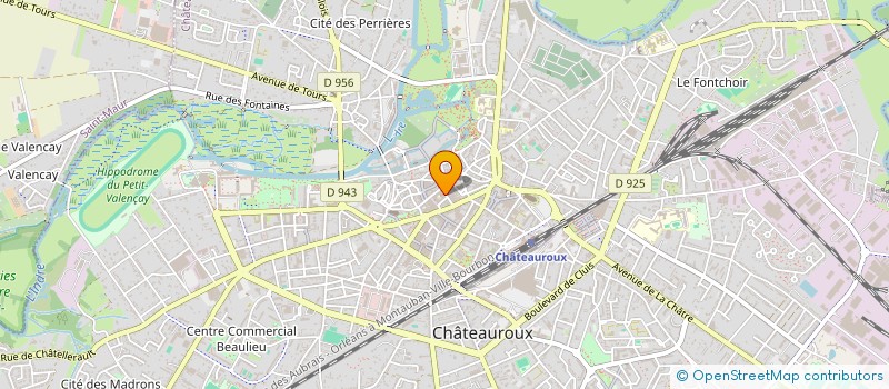 localisation de l'entreprise MADAME NADIA REGHAY  CHATEAUROUX