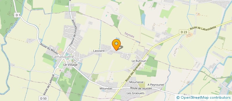 localisation de l'entreprise MADAME NADIA REIG  LAMASQUERE