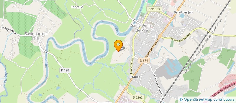 localisation de l'entreprise MADAME NADIA REINHART  SABLONS