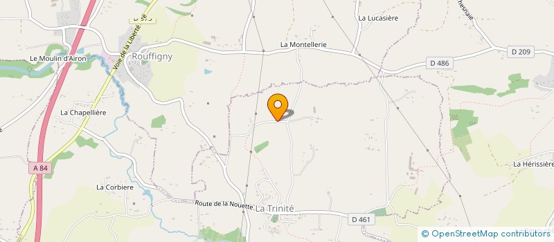 localisation de l'entreprise MADAME NADIA ROCHET  CHERENCE-LE-HERON