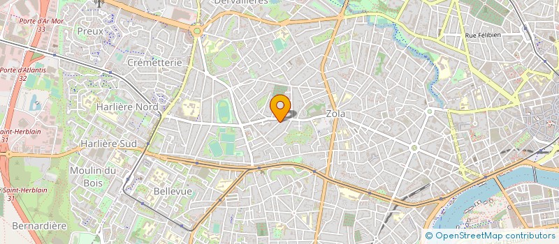 localisation de l'entreprise MADAME NADIA ROHEL à NANTES