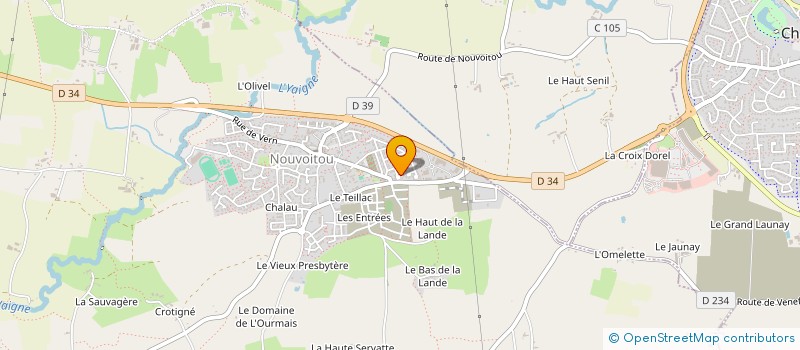 localisation de l'entreprise MADAME NADIA ROPERS  NOUVOITOU