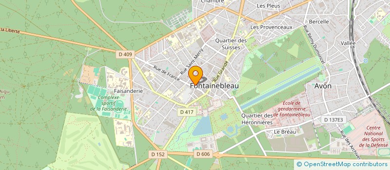 localisation de l'entreprise MADAME NADIA ROUAG à FONTAINEBLEAU