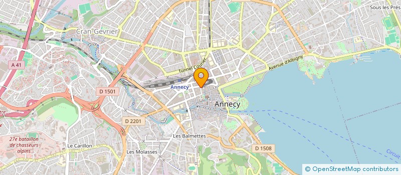 localisation de l'entreprise MADAME NADIA ROUIBAH à ANNECY