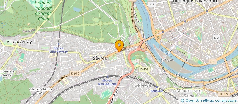 localisation de l'entreprise MADAME NADIA SAHNOUNE à SEVRES