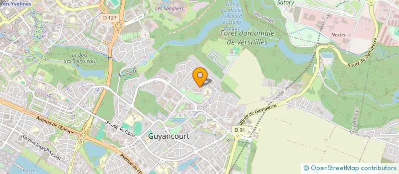 localisation de l'entreprise MADAME NADIA SALAMI  GUYANCOURT