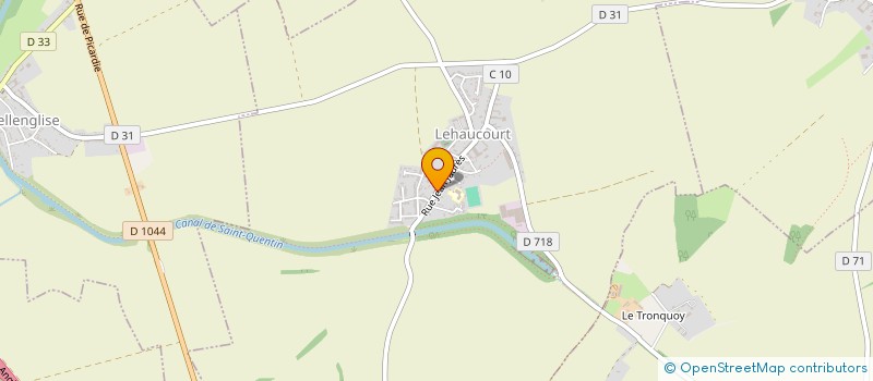 localisation de l'entreprise MADAME NADIA SANDRINE PHILIPPOT  LEHAUCOURT